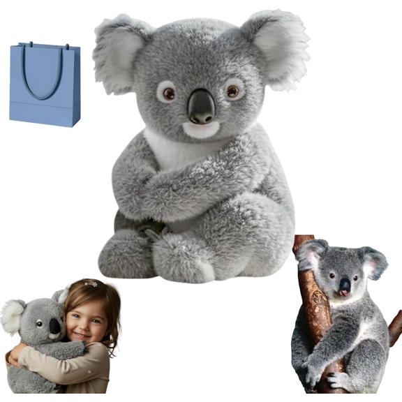 Koaly - The Koaly Emotional Healing On Demand, Ultra-Soft Koala Ai Plush Mimics, Relief Koala Bear, Mimics Natural Movements for Realistic Comfort, Offers Endless Snuggles
