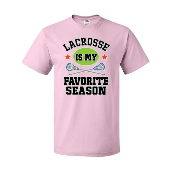 Inktastic Lacrosse is My Favorite Season T-Shirt