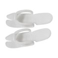 thumbnail image 1 of Chaussons en Mousse pour Pédicure Blanche (25 Paires), 1 of 1