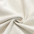 thumbnail image 3 of Funda de sofá de chenilla crema japonesa, manta nórdica cálida de color blanco roto, 3 of 5