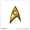 Unframed Version, variant on Gallery Pops Star Trek - Engineering Operations Insignia Wall Art, Unframed Version, 12" x 12"