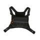 thumbnail image 2 of Bolsa de pecho para hombre y mujer, chaleco ajustable para correr, deportes, escalada en roca negro, 2 of 9