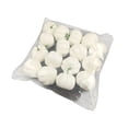 thumbnail image 2 of 16-Pack Mini Foam Pumpkins with Lightweight Styrofoam Build, 2-Inch White Artificial Pumpkin Decorations for Fall and Halloween Crafting, 2 of 4