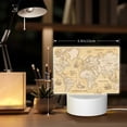 thumbnail image 6 of Fotbe World Map Pattern Acrylic Night Light Gift with 3 Color ModesTouch-Sensitive LED Lamp Perfect Gift for Mother's Day, Birthday, or Christmas, 6 of 9