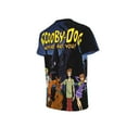 thumbnail image 6 of Scooby Doo Boys Girls T-Shirts Graphic Print Short Sleeve Tops Casual Crew Neck T-Shirt Streetwear for Youth Kids, 6 of 8
