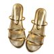 thumbnail image 1 of Amzcrzy Zapatos de mujer,Zapatos de mujer,Zapatillas de mujer, Pantuflas planas con cinturón fino y brillantes de una sola palabra para mujer, informales y cómodas Sandalias Mujer Zapatillas De Casa, 1 of 7
