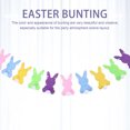 thumbnail image 3 of BRIGHTFUFU Easter Party Bunting Con Patrones Clásicos Para Ambiente Festivo Y Creativa, 3 of 8