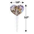 thumbnail image 6 of Wolf Pack Selfie Family Wolves Heart Love Cupcake Picks Toppers Decoration Set of 6, 6 of 7