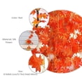 thumbnail image 2 of WHAMVOX 1pc Artificial Maple Leaf Garden Wedding Party Decoration Photo Props (Red), 2 of 8