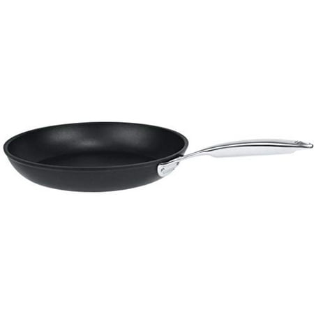 

CRISTEL Exceliss+ Non-Stick coating FREE PFOA/PFOS Fryingpan with anodized aluminum 3-Ply construction Brushed Finish Dishwasher oven safe all hobs + induction Castel Pro Ultralu collection 12 .