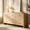Oak, variant on Vintagearth 5 Drawers Dresser for Bedroom, Curved 45.6" Tall FSC-certified Wood 1.18" Thick Board Dressers & Chests of Drawers for Living Room, Hallway, Entryway, Oak