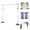Single Bar, variant on Xinyuert Backdrop Stand 10x10ft Heavy Duty Adjustable Foldable Photo Booth Frame with Metal Flat Base for Parties Wedding Party Photography Birthday Festival Decorations (Double Bar)