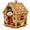 A4, variant on 3D Christmas House Diamond Painting Kits for Adults, 3D Pearl Diamond Painting Art Kit with LED Light Wooden Christmas Ornament, DIY Holiday Craft Decor for Home Tabletop Decoration