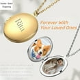 thumbnail image 3 of Custom Photo Locket Necklace for Women - Personalized Engraved Memorial Jewelry with Picture, Stainless Steel Pendant Necklace, Gift for Mom, Wife, Grandma on Mother's Day, Birthday, Christmas, 3 of 10