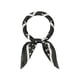 thumbnail image 1 of INSPIRAR CHIC Mujeres Pañuelo de Lunares 35" Saten Seda Como Cuadrado Bufanda Envoltura de Cabeza Bandanas 35.4x35.4" Negro, 1 of 6