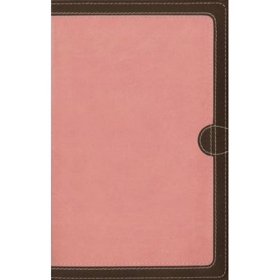 Pre-Owned NIV, Thinline Bible, Compact, Imitation Leather, Pink/Brown, Red Letter Edition (Unknown) 0310448271 9780310448273
