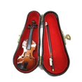thumbnail image 4 of 8cm Mini Musical Instruments, Violin Model Ornaments, Home Accessories, Birthday Craft WM29, 4 of 6