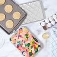 thumbnail image 5 of Yayeee Pot Holders Kitchen Heat Resistant with Pocket 7"x9.8" Cotton Oven Cooking Hot Pads, Pink Colorful Circles, 5 of 7