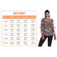 thumbnail image 3 of FORMRS Womens Long Sleeve Shirts UPF 50+ Sun Protection Quick Dry Fishing Hiking Tops, Size S-2XL, Vibrant Blooming Flowers, 3 of 8