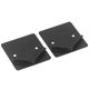 thumbnail image 2 of Shower Curtain Rod Holder Paste Ensure Safety 2Pcs Shower Rod Mount Retainer Simple For Bathroom ANGGREK Otros, 2 of 7