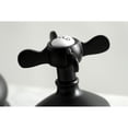 thumbnail image 4 of Kingston Brass KS1160BEX 8 in. Widespread Bathroom Faucet, Matte Black, 4 of 5