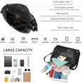 thumbnail image 5 of Sunyuer Fashion Crossbody Bag For Women Shoulder Bag Soft PU Leather Handbags Purses Multi Pocket Hobo Tote Bag, 5 of 6