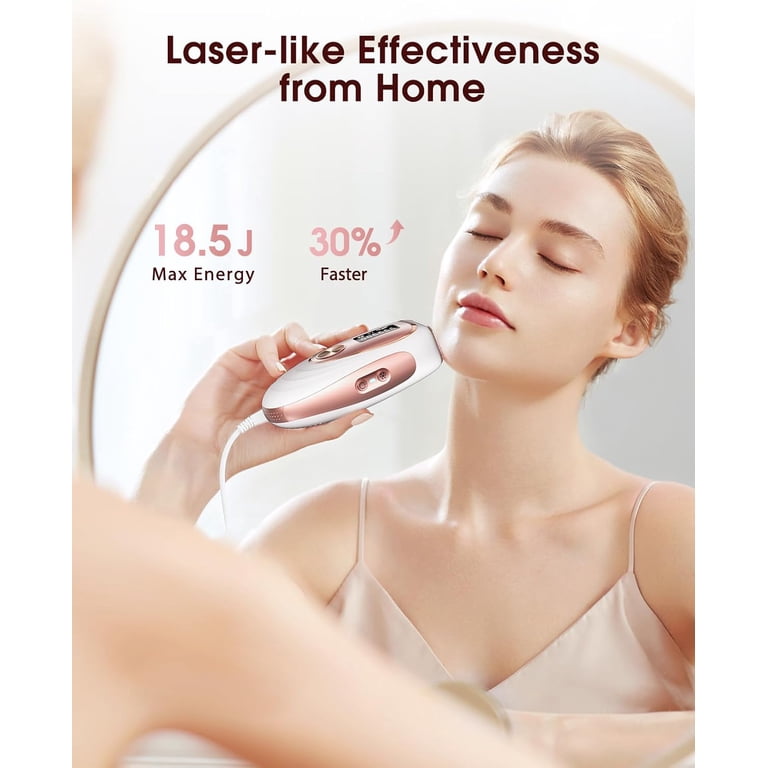 LYSMOSKI Laser Hair Removal for Women and Men, Ice-Cooling IPL