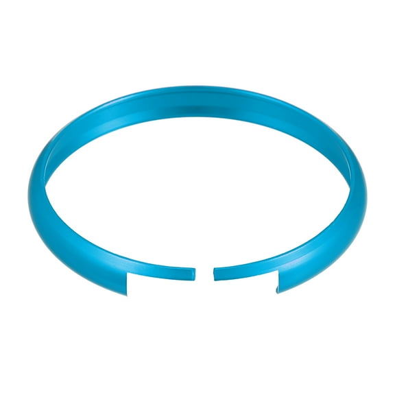 Unique Bargains 1pcs Aluminum Alloy Car Remote Key Fob Cover Shell Case for Mini Cooper for Smart Key R55 R56 R57 R58 Blue