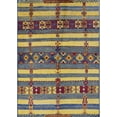 thumbnail image 1 of Ahgly Company Indoor Rectangle Mid-Century Modern Plum Purple Purple Oriental Area Rugs, 4' x 6', 1 of 6