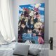 thumbnail image 3 of Blue Exorcist Cuadro decorativo colgante - Arte de pared - Póster enmarcado - Decoración de pared - Regalos para familia, amigos y aficionados 20*30 cm, 3 of 6