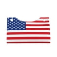thumbnail image 4 of Lsque America Flags3 Printed Long Tissue Box Cover Holder, Facial Paper Organizer Dispenser,Triangle with Bottom Belt, PVC Leather Decorative Organizer, 4 of 9