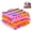 Pink&Orange(12inch), variant on Heatless Spiral Hair Curlers with Styling Hooks for Women Plastic Magic Curl Rollers 40 pack 12inch