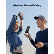 Anker SoundCore 2 Portable Bluetooth Speaker Dual-Driver Wireless Stereo Pairing, Waterproof