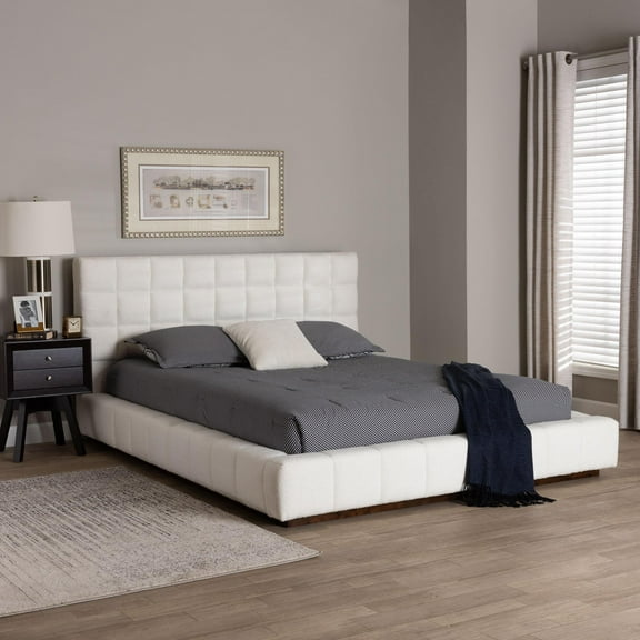 Baxton Studio Braylin Modern Platform Bed, King, -