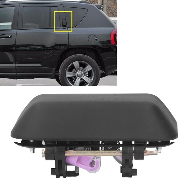 Evan-Fischer Rear Exterior Door Handles Set – 2007-2016 Jeep Compass – Textured Black