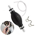 thumbnail image 1 of 12mm Hand Water and Petrol Transfer Pump with 1m&0.8m Hose for Car Boat for Oil, 1 of 9