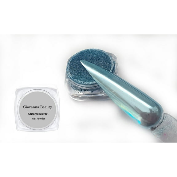 ARCTIC BLUE CHROME NAIL POWDER