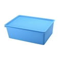 thumbnail image 2 of Organizador de almacenamiento Contenedor de almacenamiento Contenedores Cestas Armario Garaje Organizador Caja Azul 38x27x14cm, 2 of 9