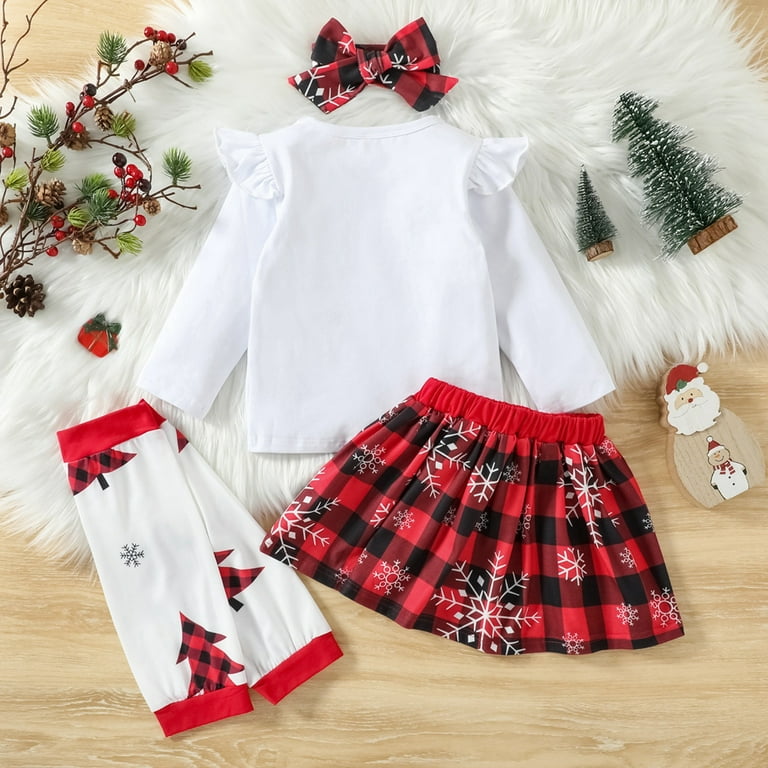 Matching big sister top little sister christmas dresses