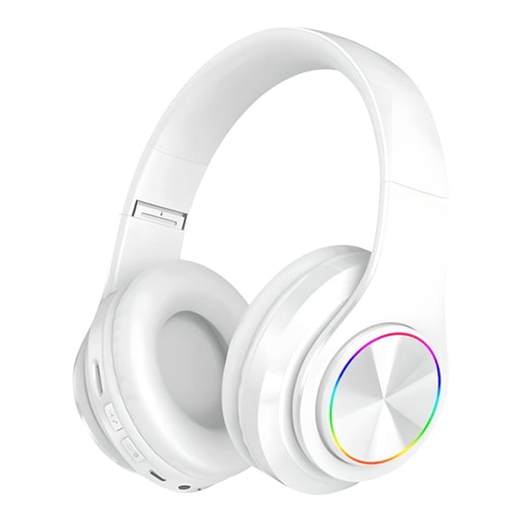 Outoloxit Bluetooth 5.0 Foldable Over-Ear Headphones with Noise Cancellation, Built-in Mic, 10H Playtime, and Powerful Bass
