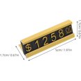 thumbnail image 2 of Generic 16 Sets Adjustable Gold Jewelry Retail Price Display Cubes Small, 2 of 6