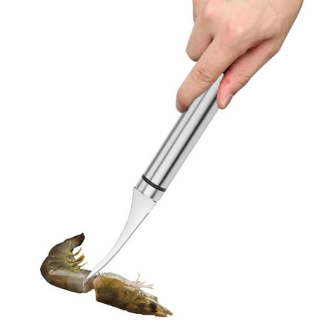 

Vokewalm Shrimp Deveiner Tool Multipurpose Shrimp Line Tool With Blade Prawn & Seafood Peeler For Peeling Shrimp Shell And Pick The Shrimp Line way