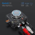 thumbnail image 2 of Bluetooth Audio Receiver, Bluetooth 5.0 Adapter 3D Surround Sound AUX Receiver Support TF Card Noise Cancellation, 2 of 4