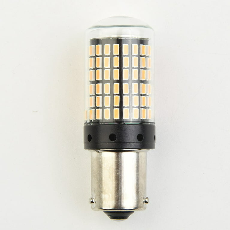 BAU15S 7507 PY21W 5009 Turn Signal Light Canbus No Error Led Bulb Amber  Blinker 144 Lamp 3014 High Brightness Chip 3000k 18W