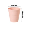 thumbnail image 3 of Naxoaeo Clearance Small Trash Can, 3.5 Gallon Slim Garbage Can Plastic Waste Basket with Handles Container Bin for Narrow Spaces Bathroom, Bedroom, Kitchen, office at Home, 3 of 8
