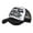 Noir, variante sur MIASHUI Casquette de Baseball Unisexe en Maille à Lettres Colorées pour le Sport et l'Usage Quotidien, Ajustement Réglable pour le Confort, Conception Respirante pour la Protection Solaire et le Style Bleu Marine