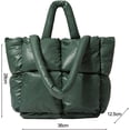 thumbnail image 7 of Puffer Tote Bag for Women Quilted Puffy Handbag Light Winter Down Cotton Padded Shoulder Bag Down Padding Tote Bag, 7 of 7