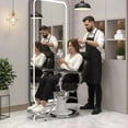 thumbnail image 4 of Silla Sillón De Barbería Negro  Reclinable Reclinable SELDA EXPORTS, 4 of 8