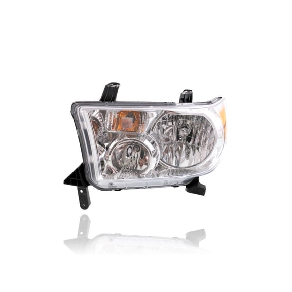 Headlight Assembly - Compatible/Replacement for '09-13 Toyota Tundra - Halogen With Level Control - Left Hand - Driver - 811500C070 - CAPA