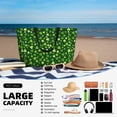 thumbnail image 5 of Balery Happy St. Patrick's day Beach Travel Bag - Water-Resistant, Large Capacity Lightweight Tote with 7 Pockets for Women and Men - Perfect for Beach, Pool, Gym, and Travel, 5 of 7
